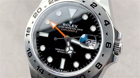 rolex esplore 2 meccanica|rolex explorer ii review.